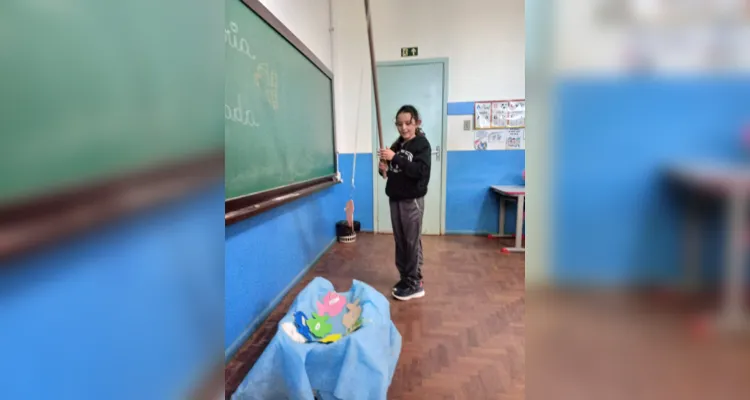 Diversão e conhecimento tomaram conta da sala de aula