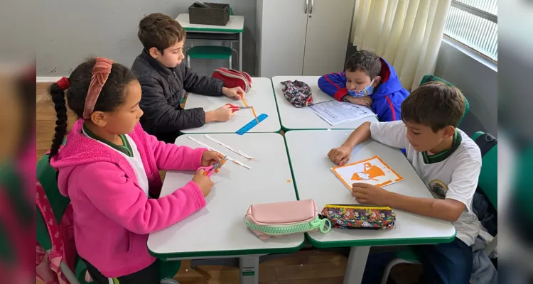 Educandos protagonizaram belos trabalhos a partir da temática