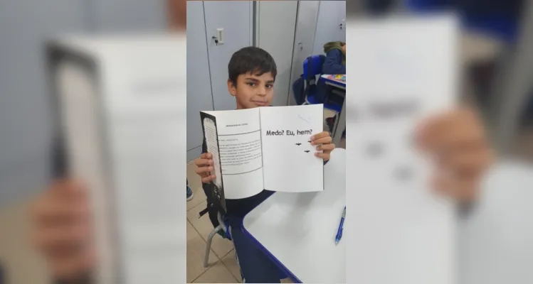 Diversos aspectos foram abordados com os alunos em sala de aula