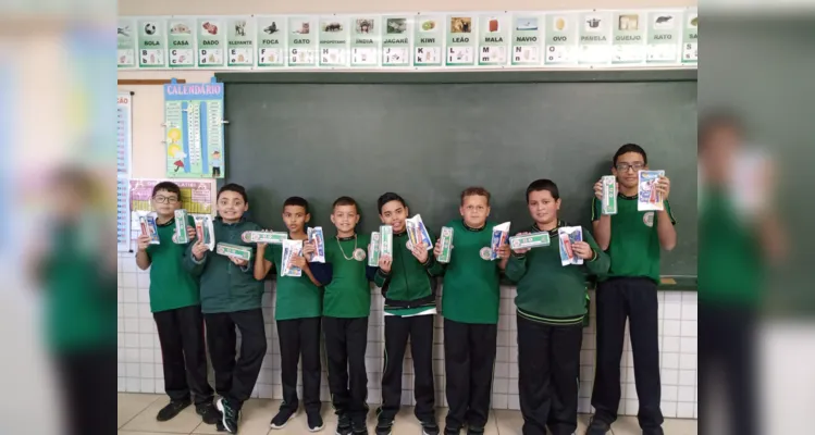 Desenhos, participação na palestra e muita interação marcou trabalho sobre a saúde na turma