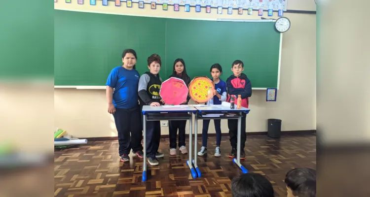 Os alunos elaboraram textos, maquetes e inúmeros materiais dentro das ações desenvolvidas em sala