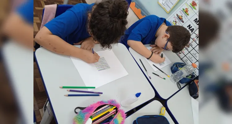 Os alunos elaboraram textos, maquetes e inúmeros materiais dentro das ações desenvolvidas em sala