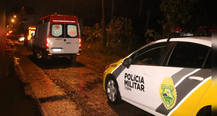 Equipes do Corpo de Bombeiros (Siate) e demais forças de segurança foram acionadas até o local