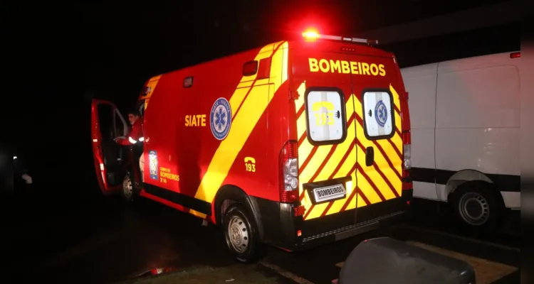 Equipes do Corpo de Bombeiros (Siate) e demais forças de segurança foram acionadas até o local