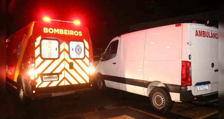 Equipes do Corpo de Bombeiros (Siate) e demais forças de segurança foram acionadas até o local