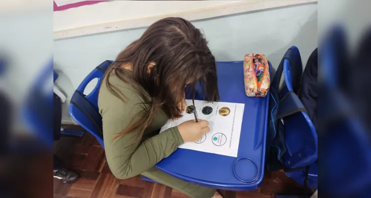 Trabalho em sala de aula contou com teoria e prática de forma profícua