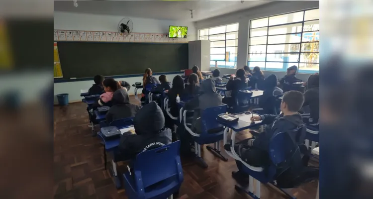 Trabalho em sala de aula contou com teoria e prática de forma profícua