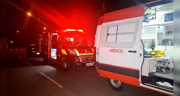 Após a ação criminosa, o adolescente se deslocou até uma residências nas imediações, onde foram acionados o Corpo de Bombeiros (Siate) e o Samu