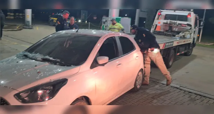 Drogas foram encontradas dentro de um Ford Ka