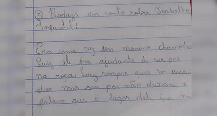 Momentos em casa, na sala de aula e na palestra fomentaram reflexão dos educandos acerca da temática