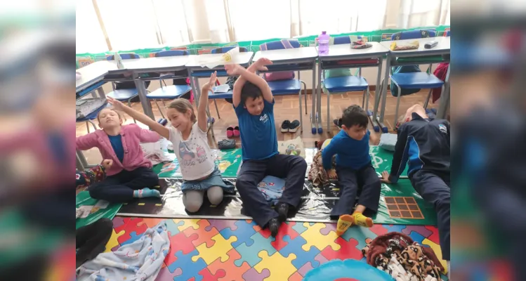 As atividades tem como objetivo tornar a convivência dos alunos mais pacífica e melhorar o desempenho dos estudantes nos momentos em sala de aula