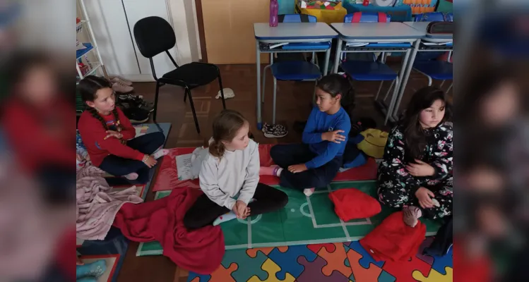 As atividades tem como objetivo tornar a convivência dos alunos mais pacífica e melhorar o desempenho dos estudantes nos momentos em sala de aula