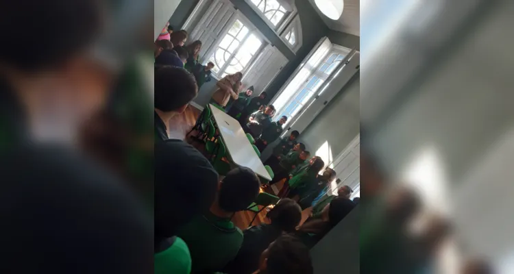 Passeio proporcionou viagem pelo tempo por parte dos educandos