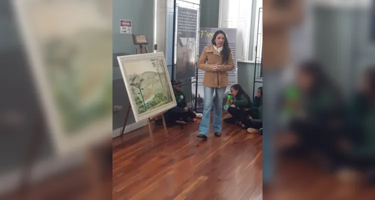 Passeio proporcionou viagem pelo tempo por parte dos educandos