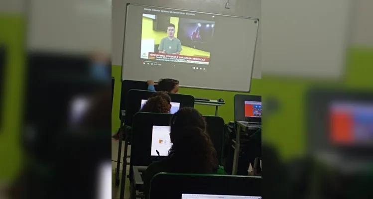 Turma compreendeu elementos presentes no vídeo e pode realizar atividades acerca da temática