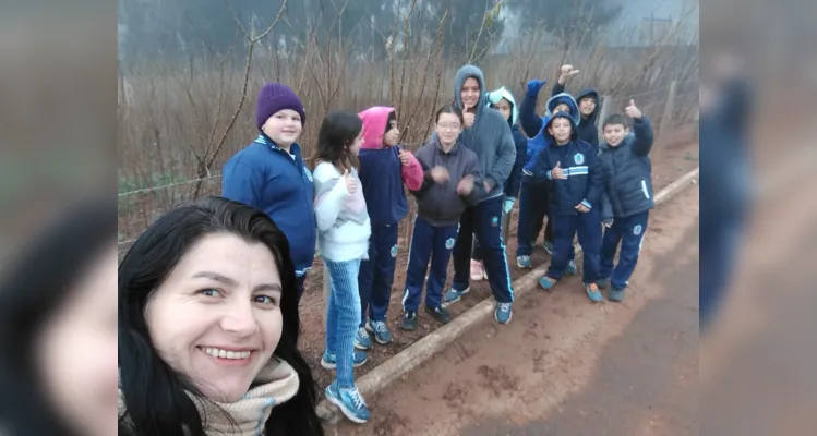 Dinâmicas dentro e fora da sala de aula 'aqueceram' conhecimento dos estudantes