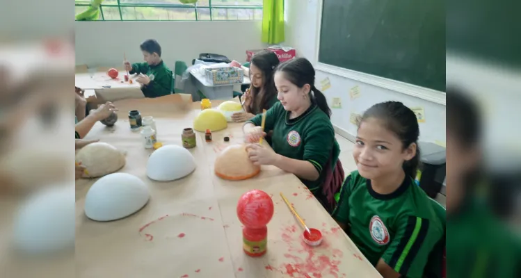 Alunos foram os principais protagonistas e puderam desfrutar do belo trabalho realizado