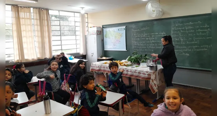 Além do aprendizado, educandos puderam 'degustar ensino' prático