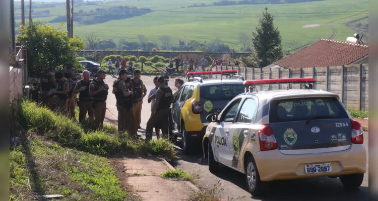 Homicídio aconteceu na tarde deste domingo, em Ponta Grossa