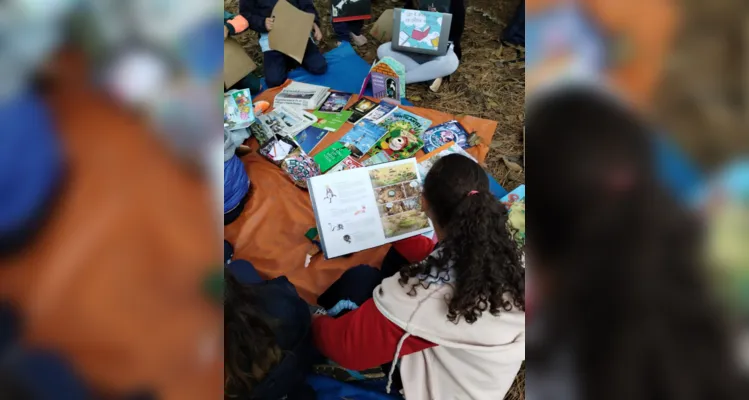 Diversos momentos e conteúdos abrilhantaram a saída a campo dos educandos