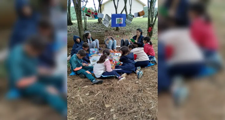 Diversos momentos e conteúdos abrilhantaram a saída a campo dos educandos