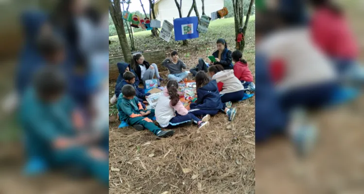 Diversos momentos e conteúdos abrilhantaram a saída a campo dos educandos