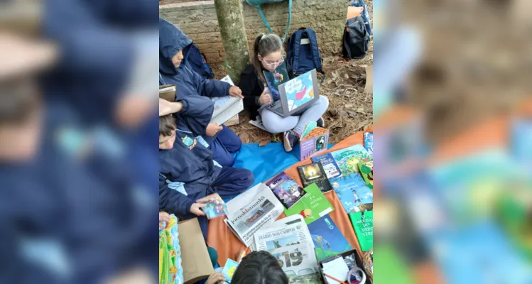 Diversos momentos e conteúdos abrilhantaram a saída a campo dos educandos