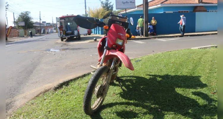 Motociclista foi socorrido pelo Siate e conduzido para a UPA Santana