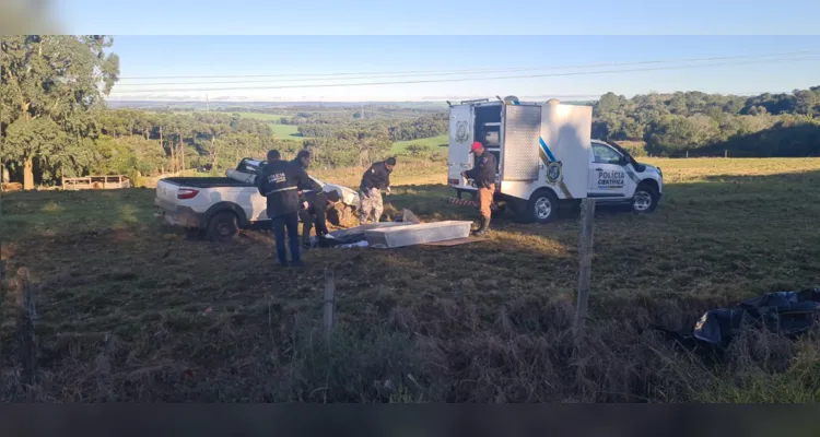 Rapaz morre após capotamento na PR-438 no distrito do Guaragi