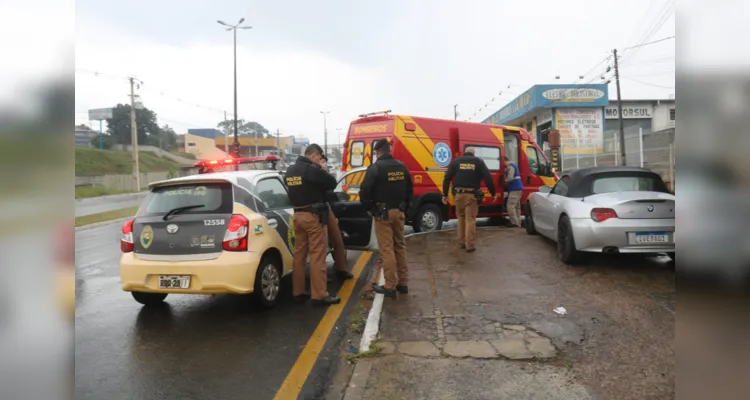 Confusão aconteceu por volta das 15h30 desta segunda-feira