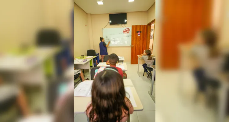 Turmas reduzidas garantem um ensino pleno da 'Words Plus Idiomas'.