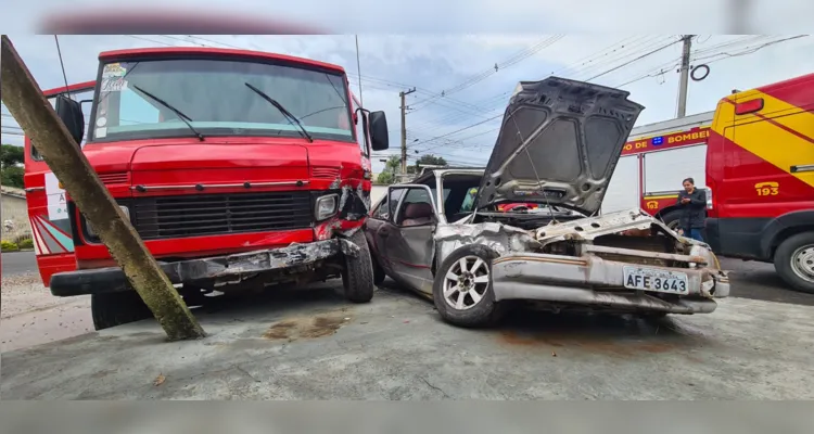 O acidente ocorreu no cruzamento das ruas Mathias de Albuquerque com Theodoro Sampaio, na Vila Guaíra