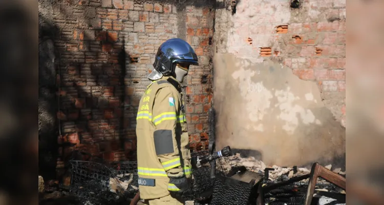 A ocorrência, segundo o Corpo de Bombeiros, foi atendida na Rua Cid Cordeiro Prestes