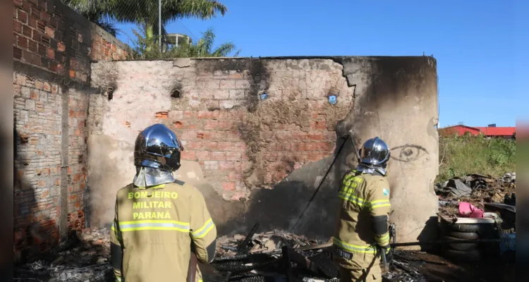 A ocorrência, segundo o Corpo de Bombeiros, foi atendida na Rua Cid Cordeiro Prestes