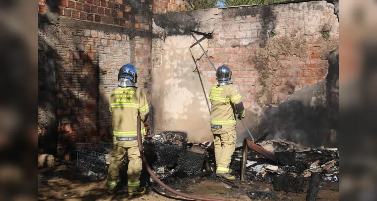 A ocorrência, segundo o Corpo de Bombeiros, foi atendida na Rua Cid Cordeiro Prestes