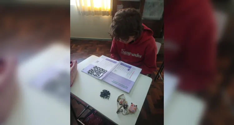 A atividade reforçou os conceitos desenvolvidos em sala de maneira prazerosa e divertida