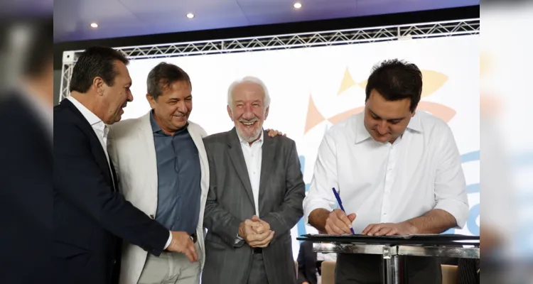 O convênio foi assinado nesta quinta-feira (1) pelo governador Carlos Massa Ratinho Junior