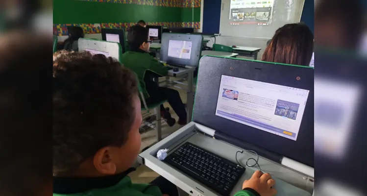 Alunos puderam trabalhar várias características apresentadas na videoaula