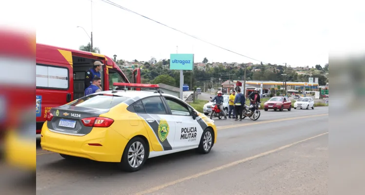 A Polícia Militar (PM) também foi acionada para a situação de trânsito.