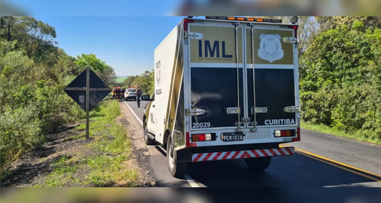 Homem é vítima de possível atropelamento entre PG e Palmeira
