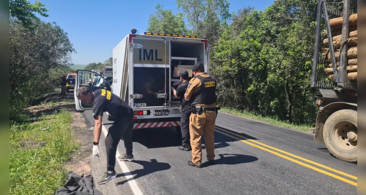Homem é vítima de possível atropelamento entre PG e Palmeira