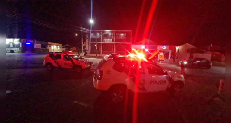 Acidente de trânsito aconteceu na região da Santa Paula.