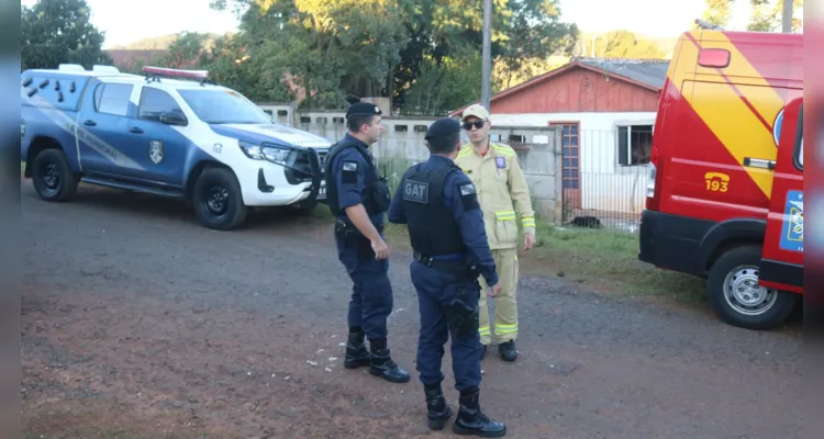 Bombeiros reconduziram os cachorros à residência 