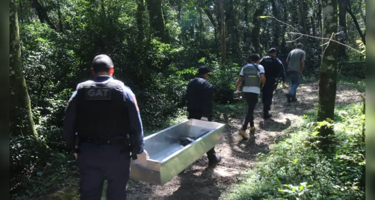 Equipes de segurança se mobilizaram na manhã desta quarta-feira (30).