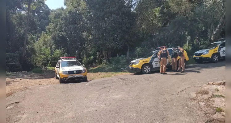 Moradores acionaram a Polícia Militar para atender a ocorrência