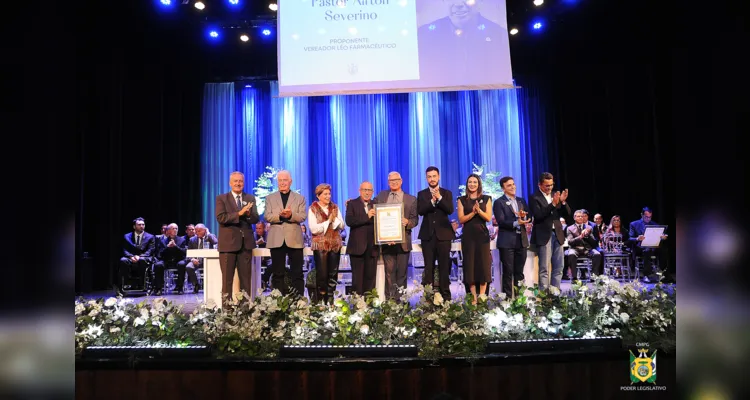 Sessão Solene dos 200 anos de PG homenageia lideranças da cidade