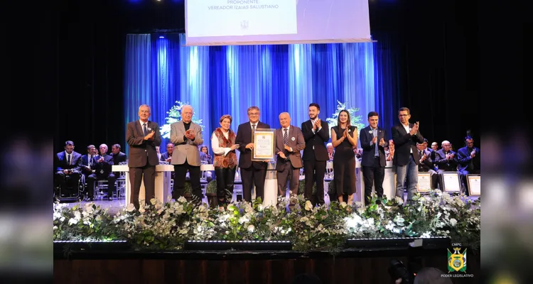 Sessão Solene dos 200 anos de PG homenageia lideranças da cidade