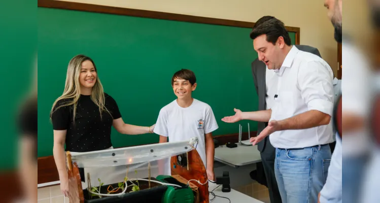 Ortigueira inaugura escola com investimento de R$ 7,8 milhões