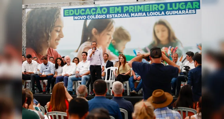 Ortigueira inaugura escola com investimento de R$ 7,8 milhões