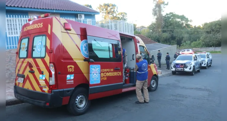 Bombeiros encaminharam a vítima à UPA Santana.